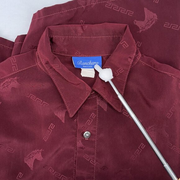 RANCHERO button down long sleeved shirt - Picture 5 of 7